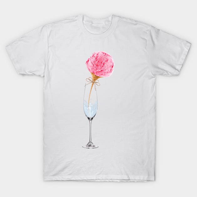 Rose T-Shirt by igorkalatay